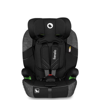 Дитяче автокрісло Lionelo LEVI ONE I-SIZE BLACK GREY &mdash; купити в Bubbleshop