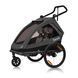 Велосипедний причіп з функцією коляски Lionelo CAMA GREY GRAPHITE