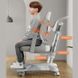 Універсальне ортопедичне крісло для підлітків FunDesk Contento Grey