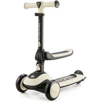 Самокат Kinderkraft Halley Stone White (KRHALL00WHT0000) &mdash; купити в Bubbleshop