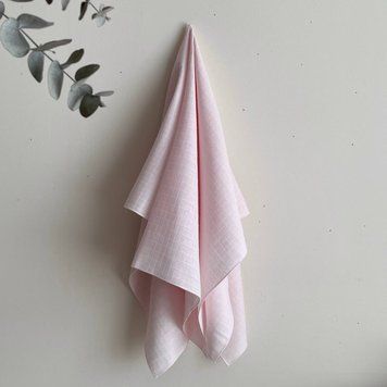 Пелюшка муслін Рожевий &mdash; купити в Bubbleshop
