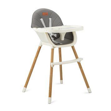 Стілець для годування MoMi Reki Grey &mdash; купити в Bubbleshop