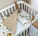 Змінна постіль Baby Mix Залізна дорога цегляний