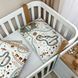 Змінна постіль Baby Mix Залізна дорога цегляний
