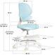 Дитяче крісло Evo-Kids Sirius Air Blue