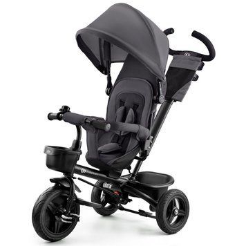 Триколісний велосипед Kinderkraft Aveo Malachite Gray (KRAVEO00GRY0000) &mdash; купити в Bubbleshop