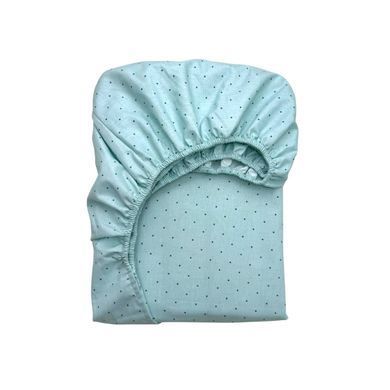 Простирадло дитяче Крапка на мяті &mdash; купити в Bubbleshop