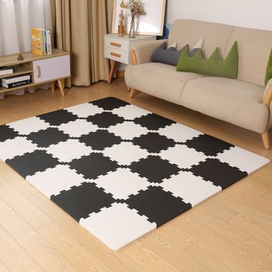 Коврик-пазл Kinderkraft Luno Black, 30 элементов (KKMLUNOBLK0000) &mdash; купити в Bubbleshop