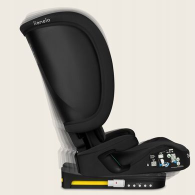 Дитяче автокрісло Lionelo ORIN I-SIZE BLACK CARBON &mdash; купити в Bubbleshop