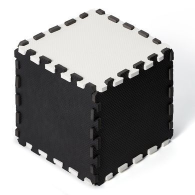 Коврик-пазл Kinderkraft Luno Black, 30 элементов (KKMLUNOBLK0000) &mdash; купити в Bubbleshop
