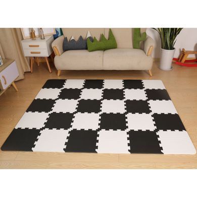 Коврик-пазл Kinderkraft Luno Black, 30 элементов (KKMLUNOBLK0000) &mdash; купити в Bubbleshop