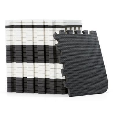 Коврик-пазл Kinderkraft Luno Black, 30 элементов (KKMLUNOBLK0000) &mdash; купити в Bubbleshop