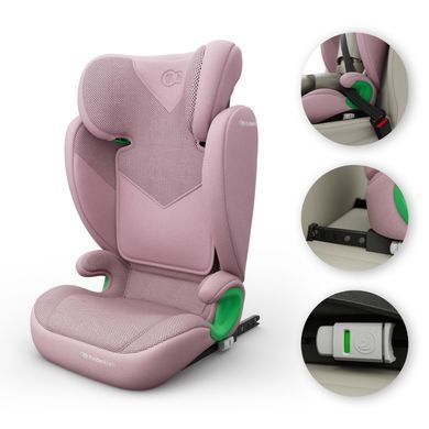 Автокрісло Kinderkraft Junior Fix 2 Plus i-Size Pink (KCJUFI20PNKPL0N) &mdash; купити в Bubbleshop