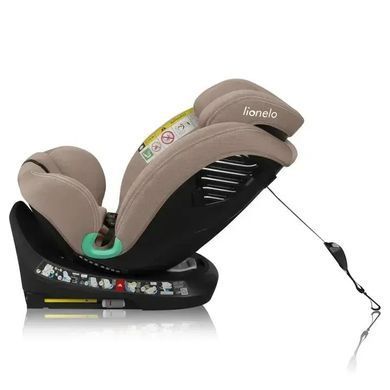 Дитяче автокрісло Lionelo BASTIAAN ONE I-SIZE BEIGE SAND &mdash; купити в Bubbleshop