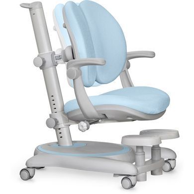 Дитяче крісло Mealux Ortoback Duo Plus Blue &mdash; купити в Bubbleshop