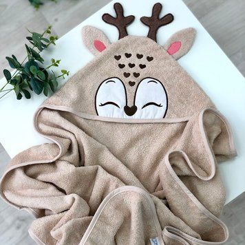 Рушник куточок Оленятко &mdash; купити в Bubbleshop