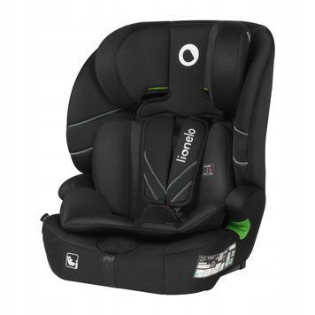 Дитяче автокрісло Lionelo LEVI FIX I-SIZE BLACK CARBON &mdash; купити в Bubbleshop