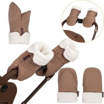 Рукавички для коляски Lionelo HANDMUFF OLI NUTTY &mdash; купити в Bubbleshop