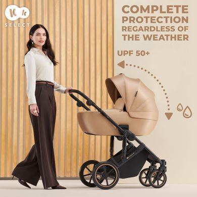 Універсальна коляска 2 в 1 Kinderkraft Prime 2 Shadow Grey (KSPRIM02GRY2000) &mdash; купити в Bubbleshop