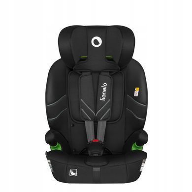 Дитяче автокрісло Lionelo LEVI FIX I-SIZE BLACK CARBON &mdash; купити в Bubbleshop
