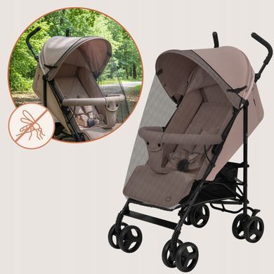 Прогулянкова коляска Lionelo ELIA BEIGE TAUPE &mdash; купити в Bubbleshop