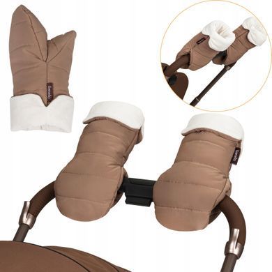 Рукавички для коляски Lionelo HANDMUFF OLI NUTTY &mdash; купити в Bubbleshop