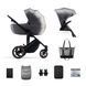 Універсальна коляска 2 в 1 Kinderkraft Prime 2 Shadow Grey (KSPRIM02GRY2000)