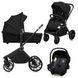 Універсальна коляска 3 в 1 Lionelo MIKA PLUS 3IN1 BLACK ONYX
