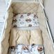 Комплект постільної білизни для новонародженого Baby Mix Тедді бежевий