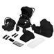Універсальна коляска 3 в 1 Lionelo MIKA PLUS 3IN1 BLACK ONYX