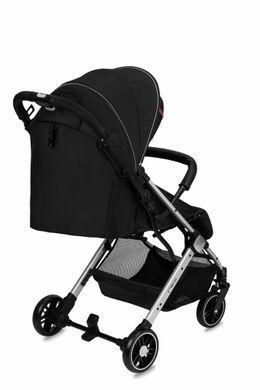 Коляска прогулянкова MoMi ESTELLE LIGHT Black-Silver &mdash; купити в Bubbleshop