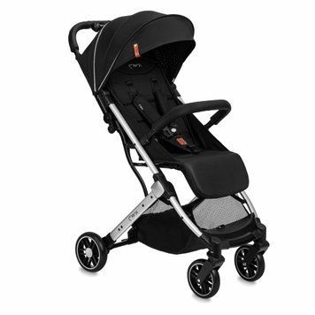 Коляска прогулянкова MoMi ESTELLE LIGHT Black-Silver &mdash; купити в Bubbleshop