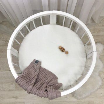 Простирадло дитяче Біле 70х70 &mdash; купити в Bubbleshop
