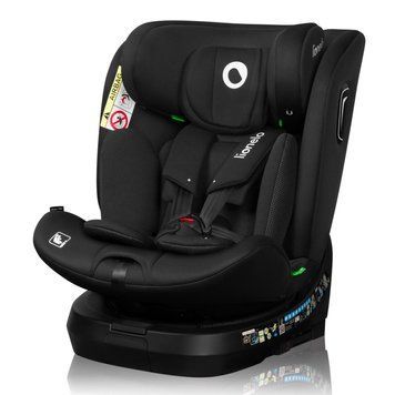 Дитяче автокрісло Lionelo BRAVE I-SIZE BLACK CARBON &mdash; купити в Bubbleshop