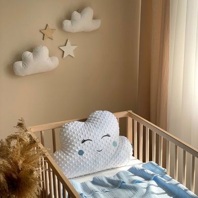 Хмаринка Minky блакитні щічки 33*50 см &mdash; купити в Bubbleshop
