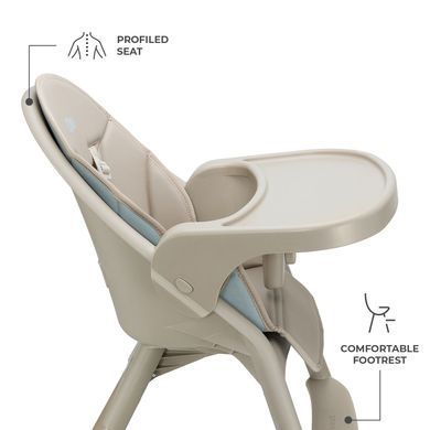 Стільчик для годування Kinderkraft Dinnly Beige (KHDINN00BEG0000) &mdash; купити в Bubbleshop