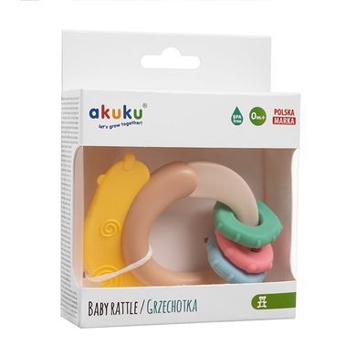 Брязкальце - прорізувач Равлик Akuku A0541 &mdash; купити в Bubbleshop