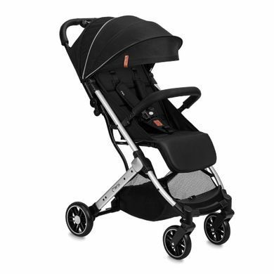 Коляска прогулянкова MoMi ESTELLE LIGHT Black-Silver &mdash; купити в Bubbleshop