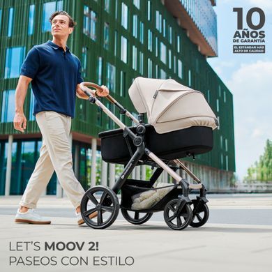 Універсальна коляска 3 в 1 Kinderkraft Moov 2 Air Light Gray (KSMOOV02LGR3000) &mdash; купити в Bubbleshop