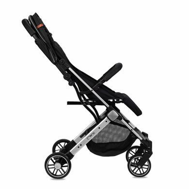 Коляска прогулянкова MoMi ESTELLE LIGHT Black-Silver &mdash; купити в Bubbleshop