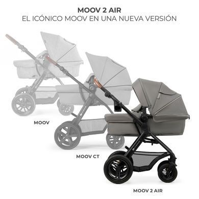 Універсальна коляска 3 в 1 Kinderkraft Moov 2 Air Light Gray (KSMOOV02LGR3000) &mdash; купити в Bubbleshop