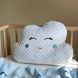 Хмаринка Minky блакитні щічки 33*50 см