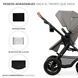Універсальна коляска 3 в 1 Kinderkraft Moov 2 Air Light Gray (KSMOOV02LGR3000)
