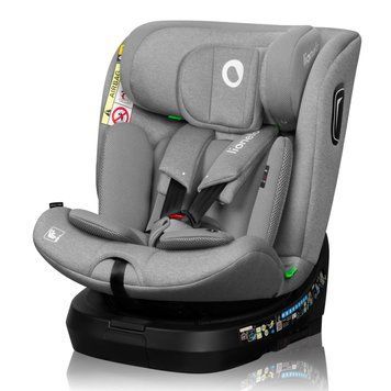Дитяче автокрісло Lionelo BRAVE I-SIZE GREY STONE &mdash; купити в Bubbleshop