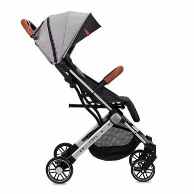 Коляска прогулянкова MoMi ESTELLE LIGHT Gray-Silver &mdash; купити в Bubbleshop