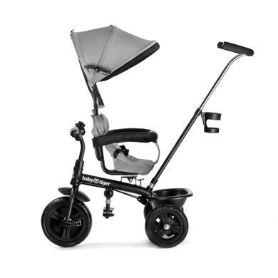 Трехколесный велосипед Babytiger Fly Gray (BTRFLYGRY00000) &mdash; купити в Bubbleshop