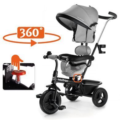 Трехколесный велосипед Babytiger Fly Gray (BTRFLYGRY00000) &mdash; купити в Bubbleshop