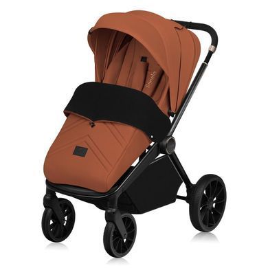 Універсальна коляска 3 в 1 Lionelo MIKA PLUS 3IN1 BROWN RUST &mdash; купити в Bubbleshop