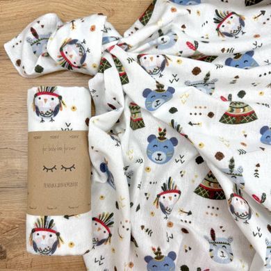Пелюшка фланель Вігвами &mdash; купити в Bubbleshop