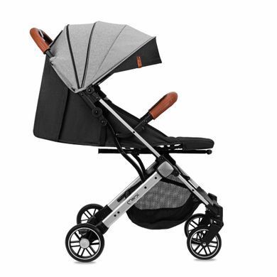 Коляска прогулянкова MoMi ESTELLE LIGHT Gray-Silver &mdash; купити в Bubbleshop